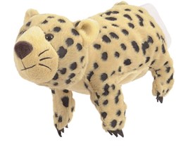 Egmont Toys Handpop dier luipaard 24 cm