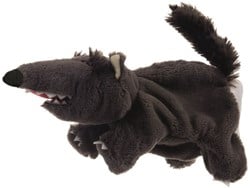Egmont Toys Handpop dier wolf 30 cm