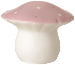 Egmont Toys Heico lamp paddenstoel 26x20 cm vintage roze