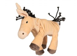 Egmont Toys Handpop dier Ezel 30 cm