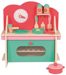 Egmont Toys Keuken hout 36x17x38 cm met accessoires