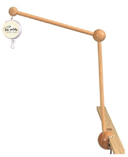 Egmont Toys Houten mobielhouder met muziekmechaniek