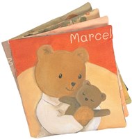 Egmont Toys stoffenboekje baby Marcel de beer 14x14 cm knuffelboek