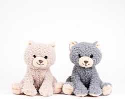 Egmont Toys knuffel kat pluche speelgoed 20 cm voor baby's