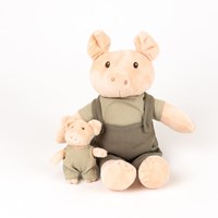 Egmont Toys peluche cochon Bart jouet doux 9 cm bébé-2