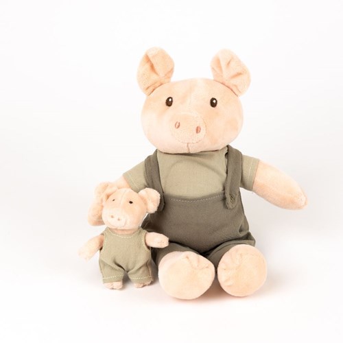 Egmont Toys peluche cochon Bart jouet doux 9 cm bébé-2