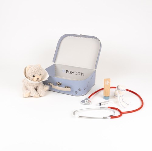 Egmont Toys dokterskoffer speelgoedset Romy met halsband 7-delig-2