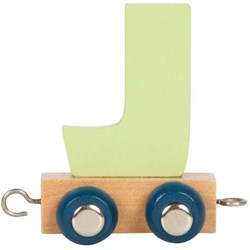 Small Foot houten lettertrein Polar - letter J - speelgoed trein