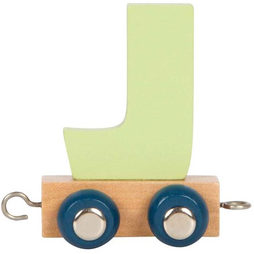 Small Foot houten lettertrein Polar - letter J - speelgoed trein