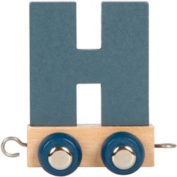 Small Foot houten lettertrein Polar - H - speelgoed trein decoratie