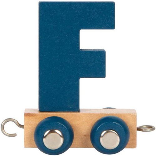 Small Foot houten lettertrein Polar F - speelgoed trein decoratie