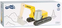 Small Foot jouet pelleteuse en bois - véhicule de chantier pour enfants