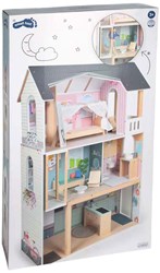 Small Foot maison de poupée en bois Dream Villa XL avec ascenseur et meubles