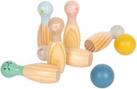 Small Foot jeu de bowling en bois Garden Buddies 8 pièces pour enfants-3