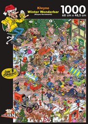 Puzzelman legpuzzel Winter Wonderbar 1000 stukjes John Erkelens