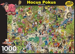 Puzzelman legpuzzel Heksenfeest 1000 stukjes John Erkelens puzzel