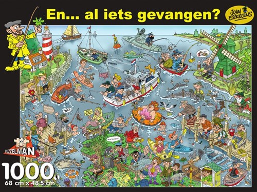 Puzzelman puzzle En? Déjà attrapé quelque chose? John Erkelens 1000 pièces