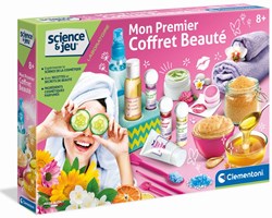 Clementoni coffret beauté pour enfants - maquillage et accessoires