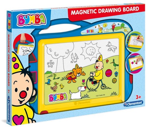 Clementoni - Magnetic drawing board - Bumba