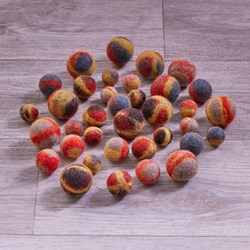 Cosy Vilt Vulkaan Scenery Ballen