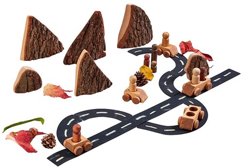Cosy houten voertuigen wiskunde set - educatief speelgoed voor kinderen-2
