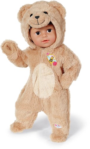 BABY born combinaison d'ours tenue poupée 43cm - set déguisement câlin-2
