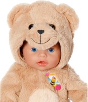 BABY born combinaison d'ours tenue poupée 43cm - set déguisement câlin-3