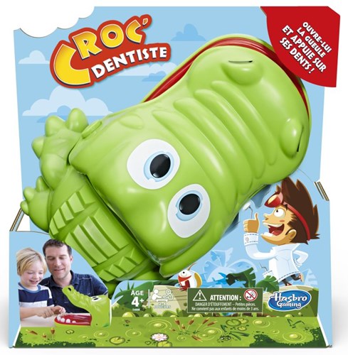 Hasbro krokodil spel behendigheid kinderspel actie speelgoed