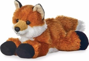 Teddy HERMANN® Peluche renard Foxie 32 cm