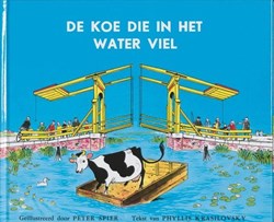 Unieboek kinderboek De koe die in het water viel prentenboek avontuur