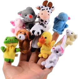 Poppenkast vingerpopjes