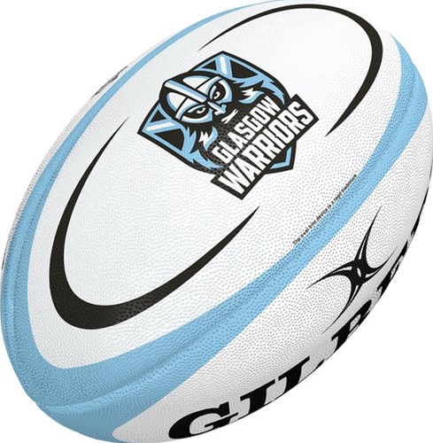 Gilbert ballon de rugby replica Glasgow taille 4 - ballon d'entraînement rugby