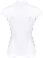 Gilbert Maillot de netball Eclipse pour filles 11-12 ans blanc sport-2