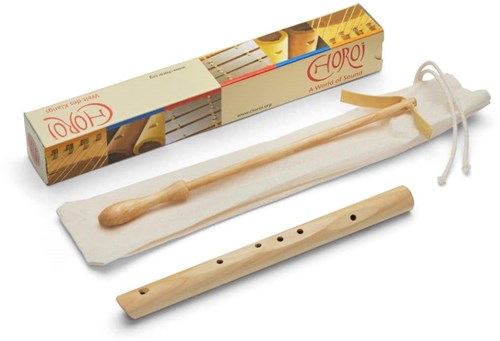 Choroi pentatone fluit esdoorn 440 Hz - houten muziekinstrument