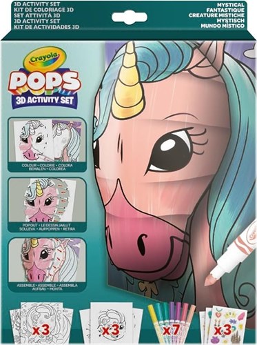 Crayola kit créatif 3D - Créatures mystiques - Jouet créatif pour enfants-2