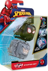 Boti Marvel speelgoed Battle Cube - Miles Morales vs Rhino - Spiderman