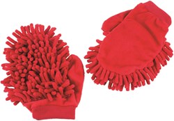 Stimove sensorische handschoenen rood - zachte speelgoed wanten voor kinderen