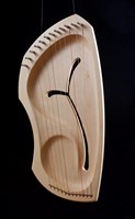 Auris muziekinstrument kinderlier - 12 snaren educatief speelgoed-2