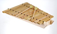 Auris xylophone instrument de musique diatonique 12 notes + 3 supplémentaires
