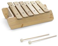 Auris instrument de musique en bois marimba bébé 6 notes jouet éducatif