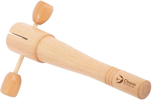Classic World houten muziekinstrument toonblok educatief speelgoed