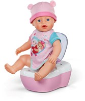 Toilette pour poupée Baby Born rose avec effets sonores et accessoires-2