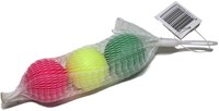 Angel Sports balles de beachball - set de 3 pièces en filet - jouet coloré