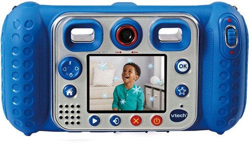 VTech appareil photo enfant Kidizoom Duo DX - bleu - caméra jouet 4-10 ans-2