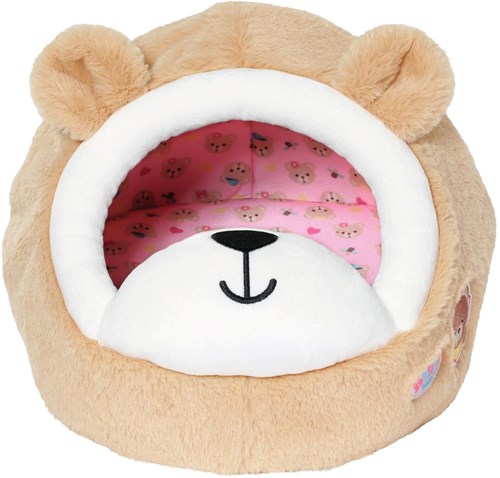 Baby Born grotte de sommeil ours lit poupée peluche tanière câline
