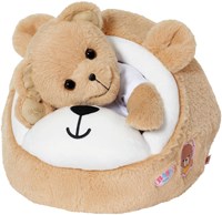 Baby Born grotte de sommeil ours lit poupée peluche tanière câline-2