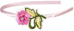 Souza Tiara Liana bloemen borduursel, l.roze (1 stuk)