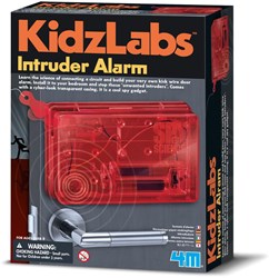 4M KidzLabs - Spionageset Alarm Wetenschap speelgoed oranje