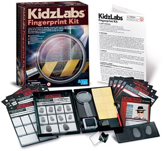 4M KidzLabs jouet Spy Science kit d'empreintes digitales détective-2