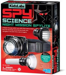 4M Spy Science - Spionage Nachtmissie Spylite voor kinderen
